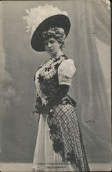 Gerda Christophersen "Valsedromme" Postcard