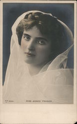Miss Agnes Fraser Postcard