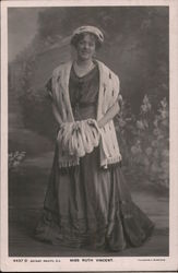 Miss Ruth Vincent Postcard
