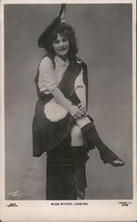 Miss Madge Lessing Postcard