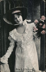Miss Blanche Stocker Postcard