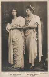 Miss Maud Jeffries and Mr. Wilson Barrett - "The Sign of the Cross" Postcard