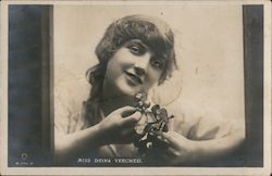 Miss Drina Verchesi Postcard