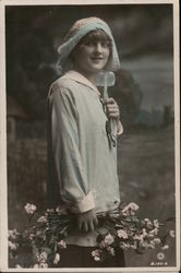 Miss Drina Verchesi Postcard
