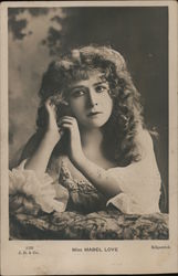 Miss Mabel Love Actresses Postcard Postcard Postcard