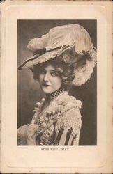 Miss Edna May Postcard