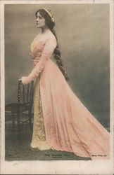 Edna May, "The School Girl" Postcard