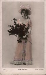 Miss Edna May Postcard