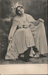 Miss Edna May Postcard
