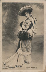 Ada Reeve Actresses Postcard Postcard Postcard