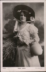 Mabel Green Actresses Bassano Postcard Postcard Postcard
