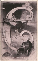 Madge Crichton Postcard