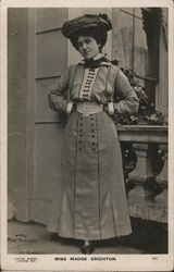 Miss Madge Crichton Postcard