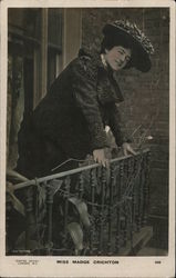 Miss Madge Crichton Postcard
