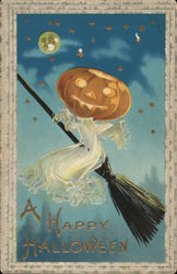 A Happy Halloween Postcard Postcard Postcard
