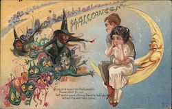 Halloween Series H-12 Postcard