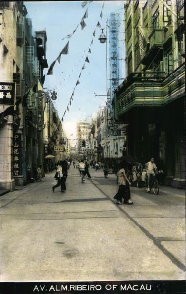 Avenida de Almeida Ribeiro Macau China