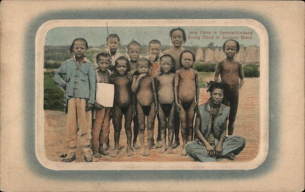 Young China in Summer Dress