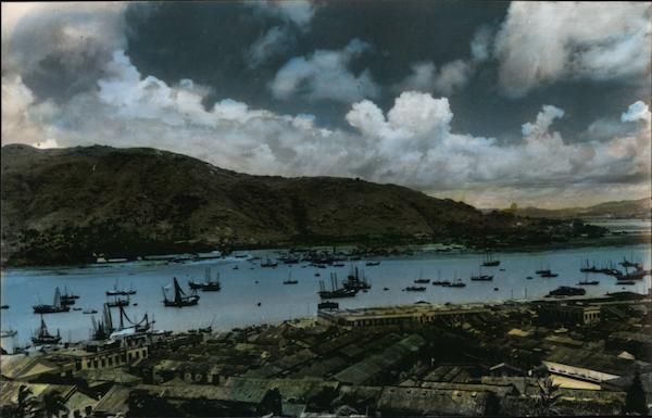 Harbor Scene Macao China