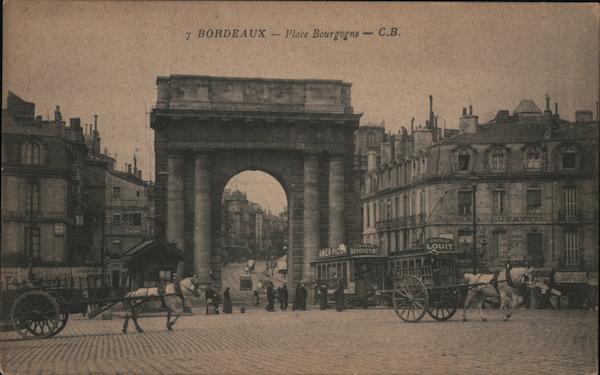 Place de Bourgogne Bordeaux France