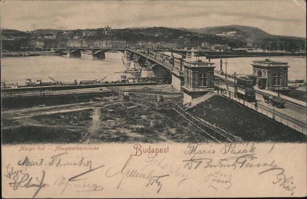 Margaret Island and Bridge Budapest Hungary