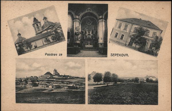 Greetings from Sepekov Czech Republic Eastern Europe
