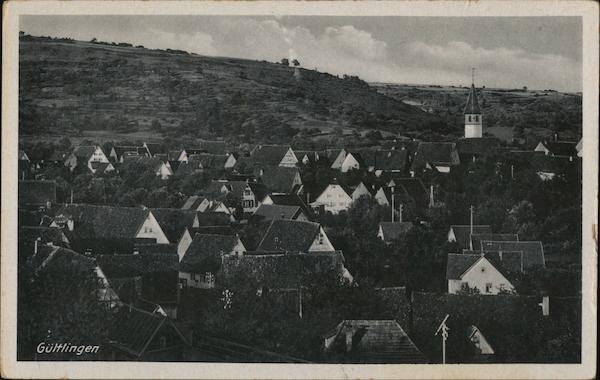 Bird's Eye View of Gültlingen Tuttlingen Germany