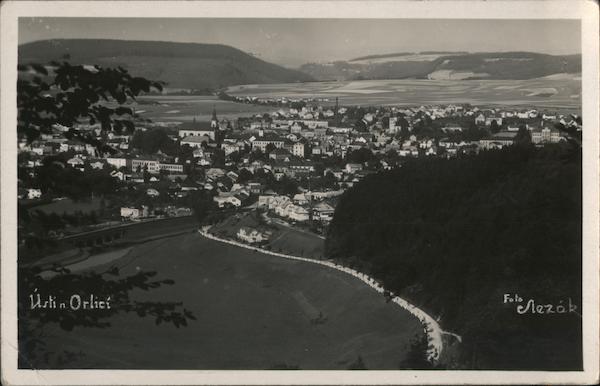 View of Ústí nad Orlicí Czech Republic Eastern Europe