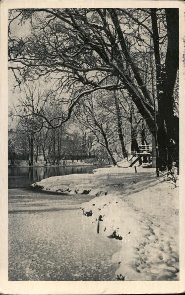 Sázava in Winter, Německý Brod Havlíčkův Brod Czech Republic