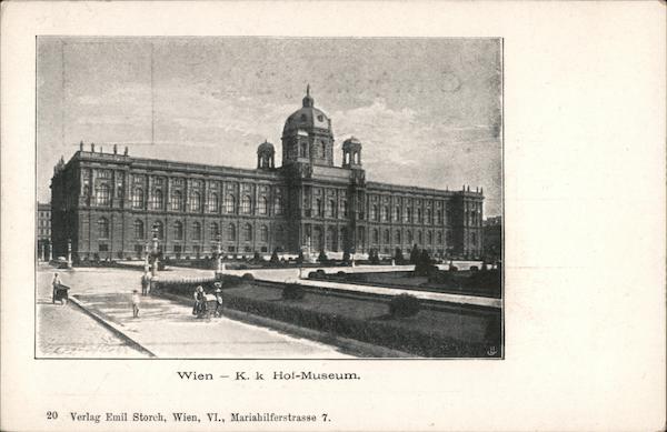 Wien - K. k Hol-Museum. Wien (Vienna) Austria