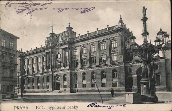 PRAHA - Palac hypotecni banky Prague Czech Republic