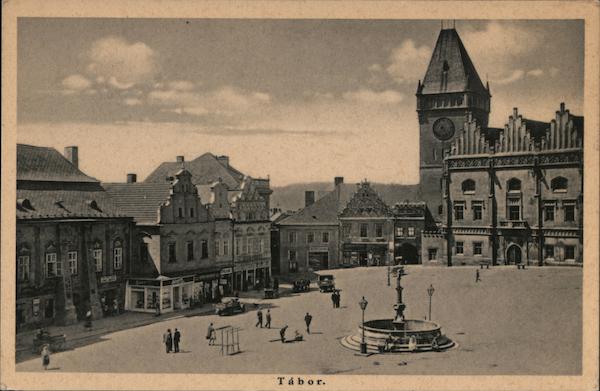 Tábor, main square Czech Republic Eastern Europe