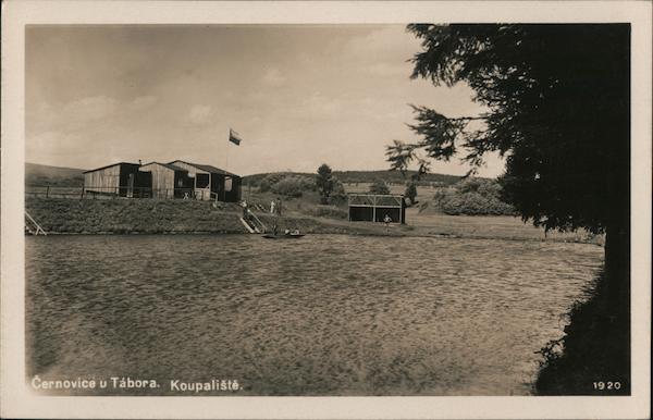 Swimming Pool Černovice u Tábora Czech Republic Eastern Europe