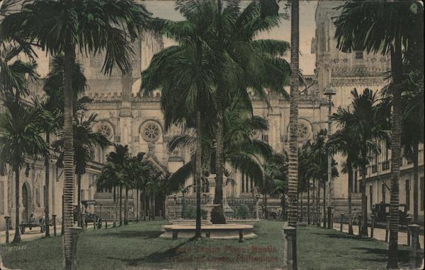 Plaza Santo Tomas, Intramuros Manila Philippines Southeast Asia