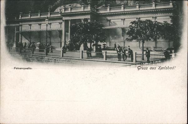 Felsenquelle - Rock Spring Karlovy Vary Czech Republic