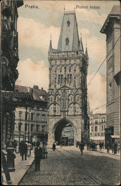 Prasna, brana Prague Czech Republic Eastern Europe