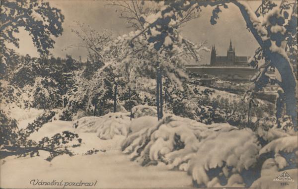 Vanocni posdrav Czech Republic Eastern Europe