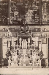Buddha, Altar Thailand Postcard Postcard Postcard