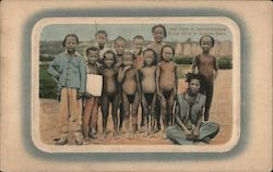 Young China in Summer Dress Postcard