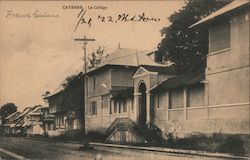 Le Collège de Cayenne Postcard