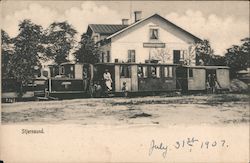 Stjernsund. Postcard
