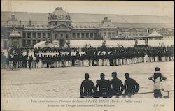 American Celebration in honor of Admiral Paul Jones (Paris, July 6, 1905) Postcard