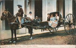 A Cuban Volanta Postcard