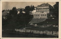 Pension Sonnenhof in the Eagle mountains Postcard