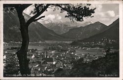 Mittenwald Against the Seefeld Mountains-Karwendel Germany Postcard Postcard Postcard
