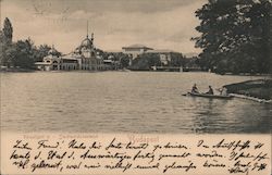 City Park - Széchenyi Spa Budapest, Hungary Postcard Postcard Postcard