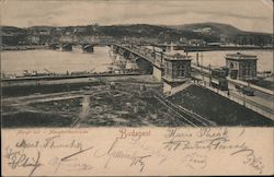 Margaret Island and Bridge Budapest, Hungary Postcard Postcard Postcard