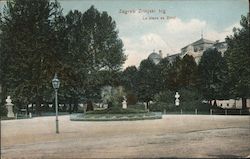 Zrinski Square Postcard