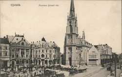 Újvidék - Ferenez Jozsef Ter Postcard