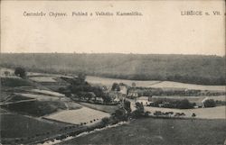 View of Chýnov, Libčice nad Vltavou Postcard